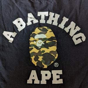 BAPE 1st Camo College Tee